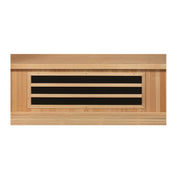 Golden Designs Dynamic Saunas Gracia - 1-2 Person Low EMF FAR Infrared Indoor Sauna, Natural Hemlock (DYN-6119-01)