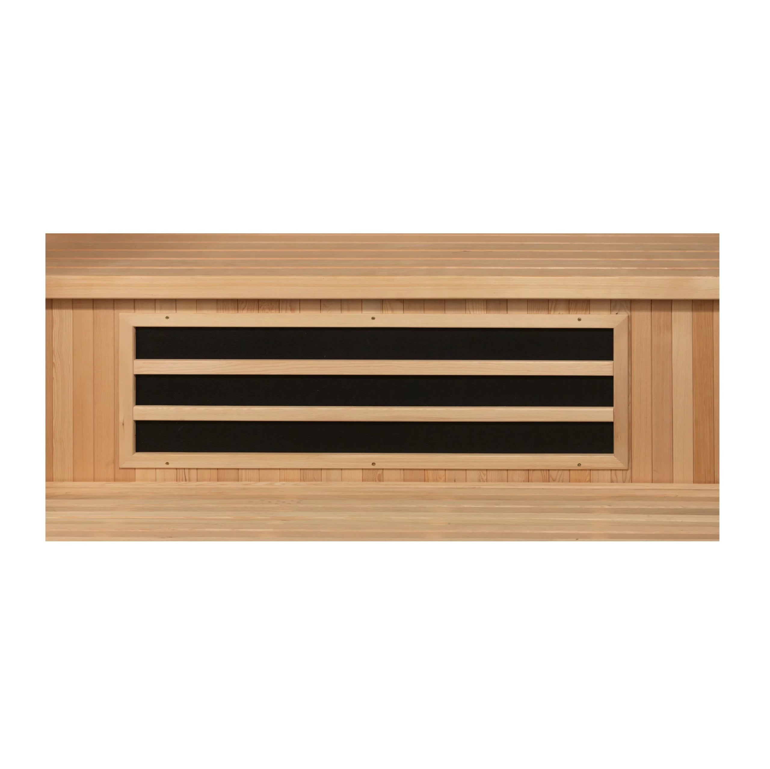 Golden Designs Dynamic Saunas Gracia - 1-2 Person Low EMF FAR Infrared Indoor Sauna, Natural Hemlock (DYN-6119-01)