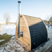 Dundalk Leisurecraft CT MiniPOD Cedar Traditional Steam Sauna, Outdoor/Indoor (CTC77ME)