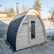 Dundalk Leisurecraft CT MiniPOD Cedar Traditional Steam Sauna, Outdoor/Indoor (CTC77ME)