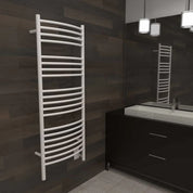 Amba Jeeves D-CURVED Heated Towel Rack