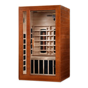 Dynamic Saunas Cardoba 2 Person Full Spectrum Infrared Indoor Sauna – Canadian Hemlock (DYN-6203-02 FS)