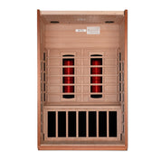 Dynamic Saunas Cardoba 2 Person Full Spectrum Infrared Indoor Sauna – Canadian Hemlock (DYN-6203-02 FS)