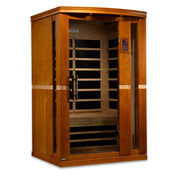 Golden Designs Dynamic Saunas Vittoria Edition 2 Person Indoor LOW EMF, Natural Hemlock (DYN-6220-01)