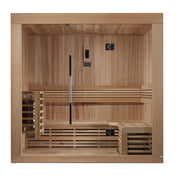 Golden Designs "Copenhagen Edition" 3 Person Traditional Indoor Sauna - Canadian Red Cedar (GDI-7389-01)