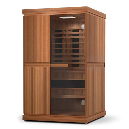 Finnmark 2 Person FD-4 Trinity Infrared & Steam Sauna Combo - Complimentary Backrest Included