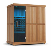 Finnmark FD-3 Full Spectrum 4 Person Infrared Sauna - Complimentary Backrest Included