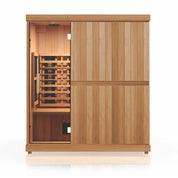 Finnmark FD-3 Full Spectrum 4 Person Infrared Sauna - Complimentary Backrest Included