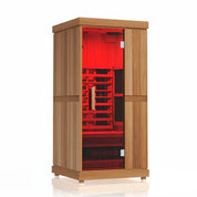 Finnmark FD-1 — 1-Person Full Spectrum Infrared Sauna | FD-KN001 - Complimentary Backrest Included