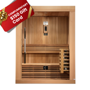 Golden Designs "Sundsvall Edition" 2 Person Traditional Sauna - Canadian Red Cedar (GDI-7289)