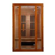 Maxxus Aspen Dual Tech 2 Person Indoor Low EMF FAR Infrared Sauna Canadian Hemlock (MX-J206-02S)