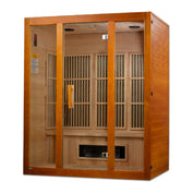 Maxxus "Alpine" Indoor Dual Technology Low EMF FAR IR Indoor Sauna, Natural Hemlock (MX-J306-02S)