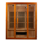 Maxxus "Alpine" Indoor Dual Technology Low EMF FAR IR Indoor Sauna, Natural Hemlock (MX-J306-02S)