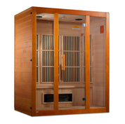 Maxxus "Alpine" Indoor Dual Technology Low EMF FAR IR Indoor Sauna, Natural Hemlock (MX-J306-02S)