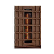 Golden Designs 4 Person Full-Spectrum Near Zero EMF FAR Infrared Indoor Sauna with Himalayan Salt Bar, Canadian Hemlock (GDI-8040-02)