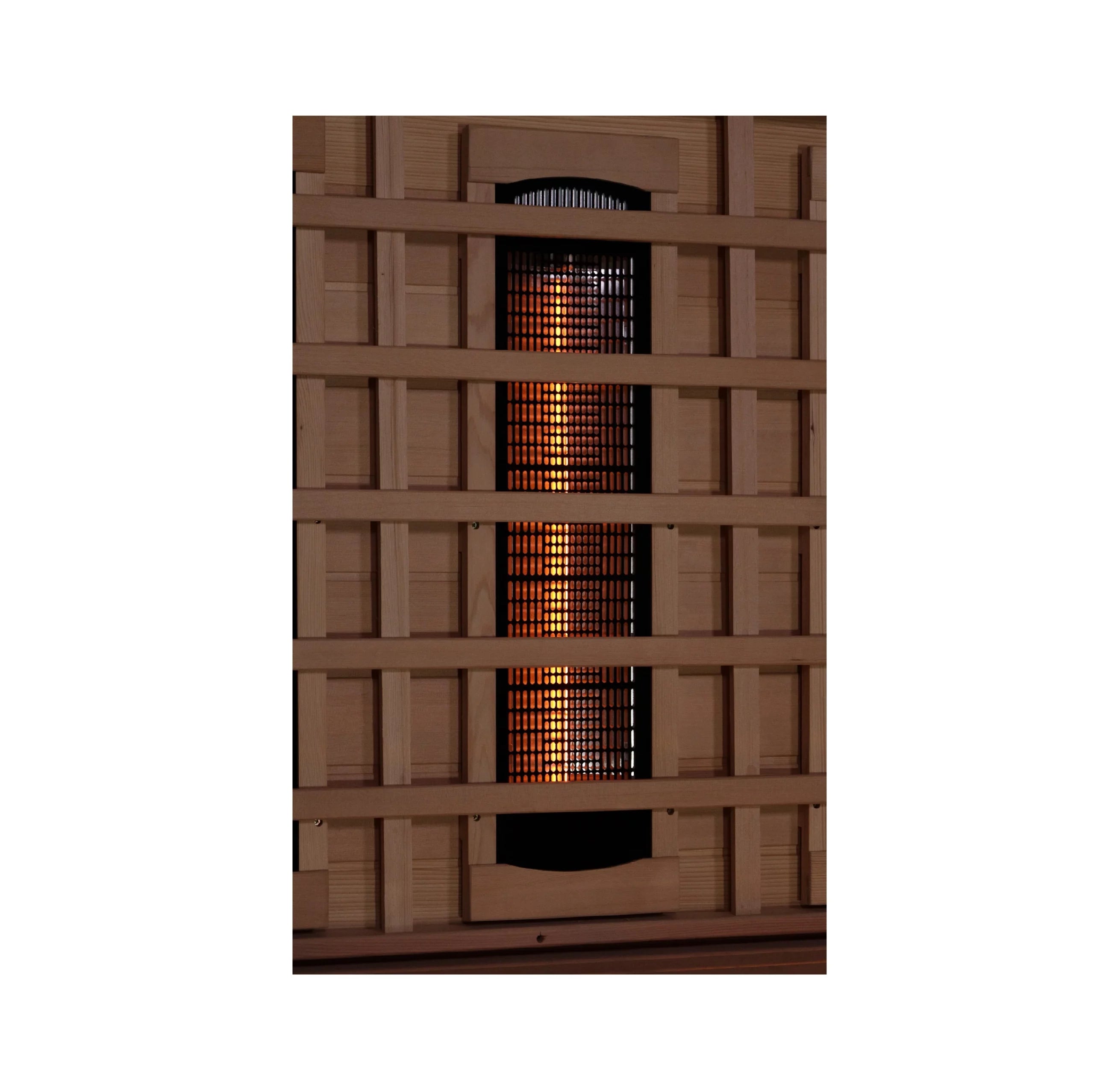 Golden Designs Reserve Edition Full-Spectrum Indoor Sauna with Himalayan Salt Bar, Canadian Hemlock (GDI-8035-02)