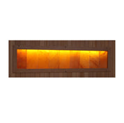 Golden Designs 4 Person Full-Spectrum Near Zero EMF FAR Infrared Indoor Sauna with Himalayan Salt Bar, Canadian Hemlock (GDI-8040-02)