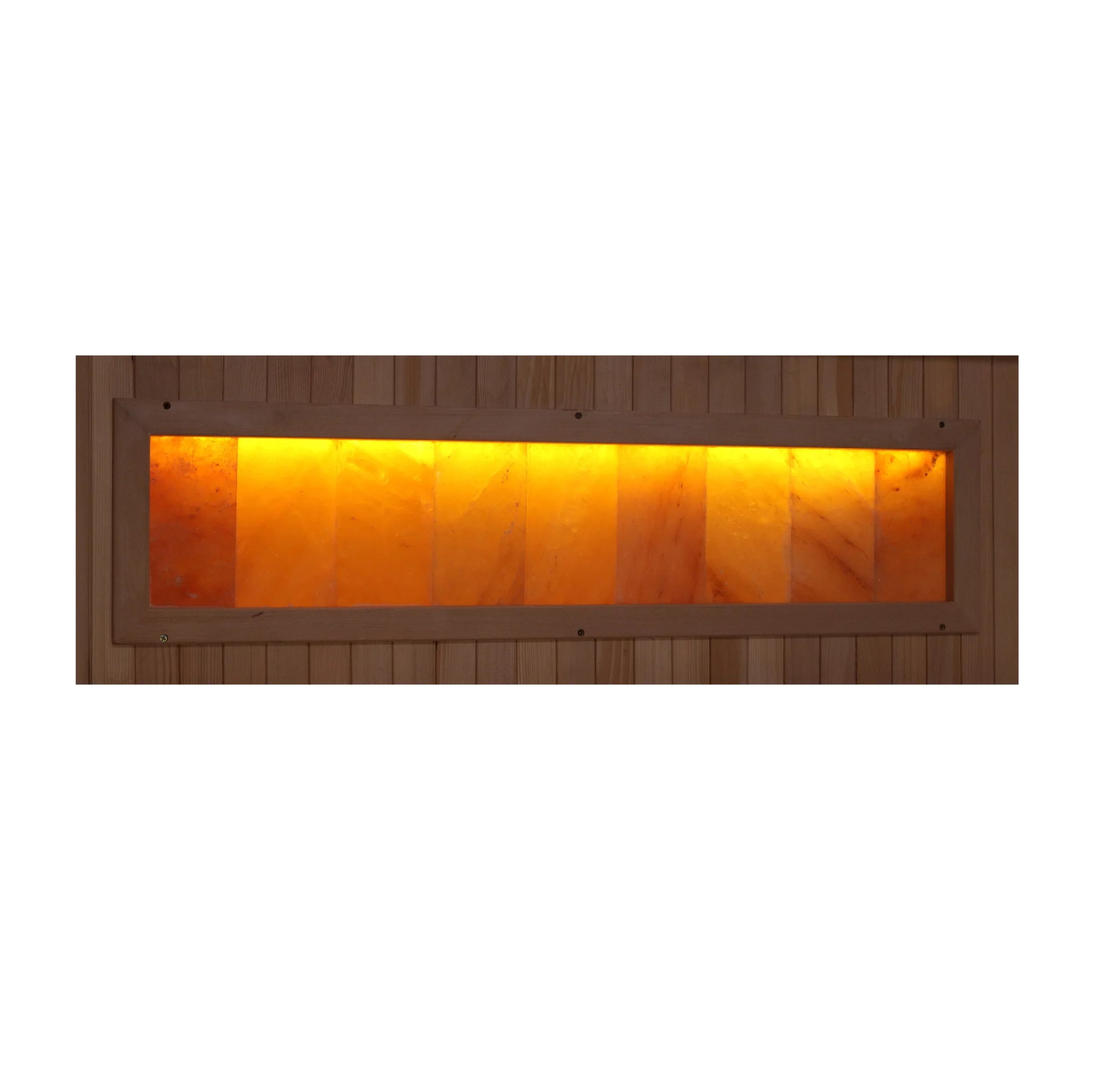 Golden Designs 4 Person Full-Spectrum Near Zero EMF FAR Infrared Indoor Sauna with Himalayan Salt Bar, Canadian Hemlock (GDI-8040-02)