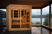 Golden Designs Near Zero EMF Far Infrared Indoor Sauna, Natural Hemlock (GDI-6996-02)