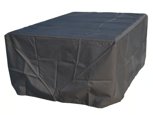 Moda Furnishings Black Outdoor Rectangular Protection Patio Furniture Rain Cover - 102.44 x 82.74 x 31.52