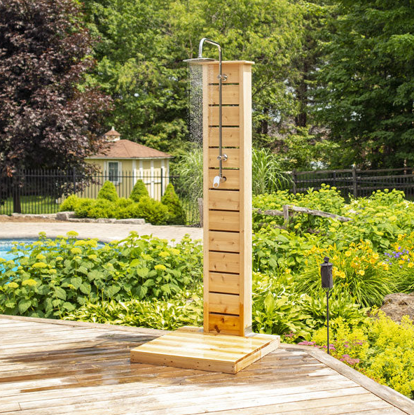 Dundalk LeisureCraft Canadian Timber Sierra Pillar Shower