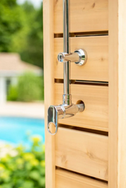 Dundalk LeisureCraft Canadian Timber Sierra Pillar Shower