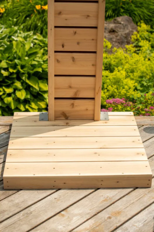 Dundalk LeisureCraft Canadian Timber Sierra Pillar Shower