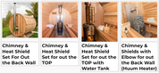 Dundalk Leisurecraft CT Tranquility Barrel Cedar Traditional Steam Sauna, Outdoor/Indoor (CTC2345W)