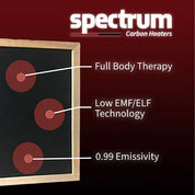 Finnmark FD-1 — 1-Person Full Spectrum Infrared Sauna | FD-KN001 - Complimentary Backrest Included