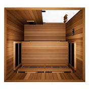 Finnmark FD-2 — 2-Person Home Full-Spectrum Infrared Sauna, 2-Person Home - Complimentary Backrest Included