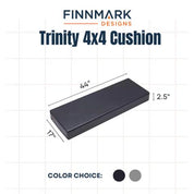 Finnmark FD-4 Combination Sauna Cushion Sauna Cushion, Trinity 4x4, Marine Grade Vinyl