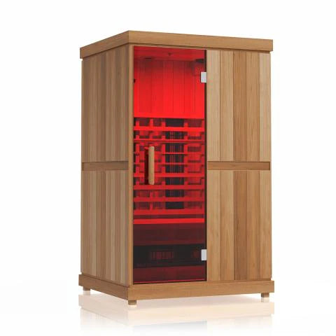 Finnmark FD-2 — 2-Person Home Full-Spectrum Infrared Sauna, 2-Person Home - Complimentary Backrest Included