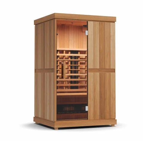 Finnmark FD-2 — 2-Person Home Full-Spectrum Infrared Sauna, 2-Person Home - Complimentary Backrest Included