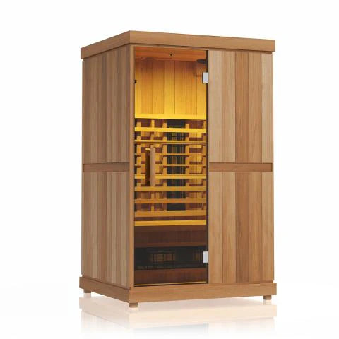 Finnmark FD-2 — 2-Person Home Full-Spectrum Infrared Sauna, 2-Person Home - Complimentary Backrest Included