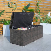 Outdoor Iron Rattan Storage Box - PA-3256-I