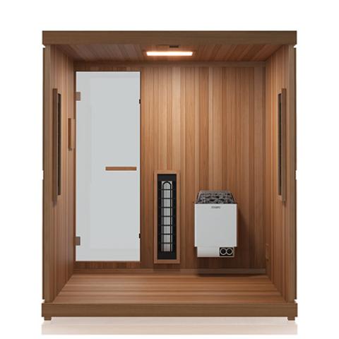 Finnmark 4 Person FD-5 Trinity XL Infrared & Steam Sauna Combo - Complimentary Backrest Included